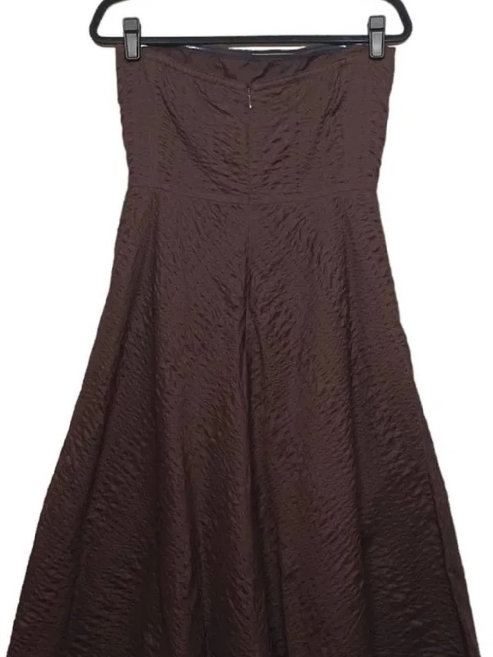 J. Crew Crinkle Strapless A-line Fit & Flare Midi Dress [2P]